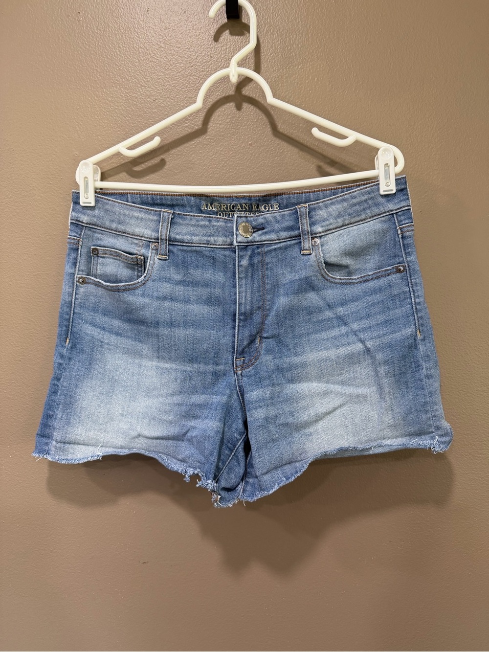 American Eagle Outfitters Light Blue Denim shorts size 14